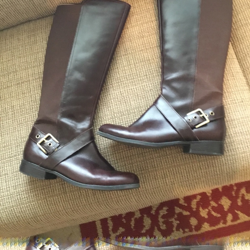 Liz Claiborne Brown Leather Boots